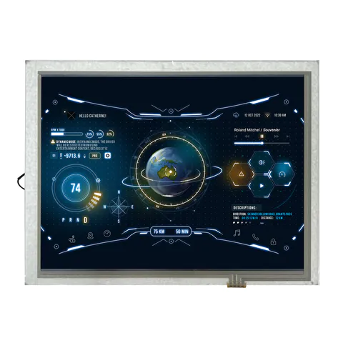 8 inch 800×600 Resistive Touch Screen ALL/IPS RGB 50-pin Interface Touch TFT LCD Module